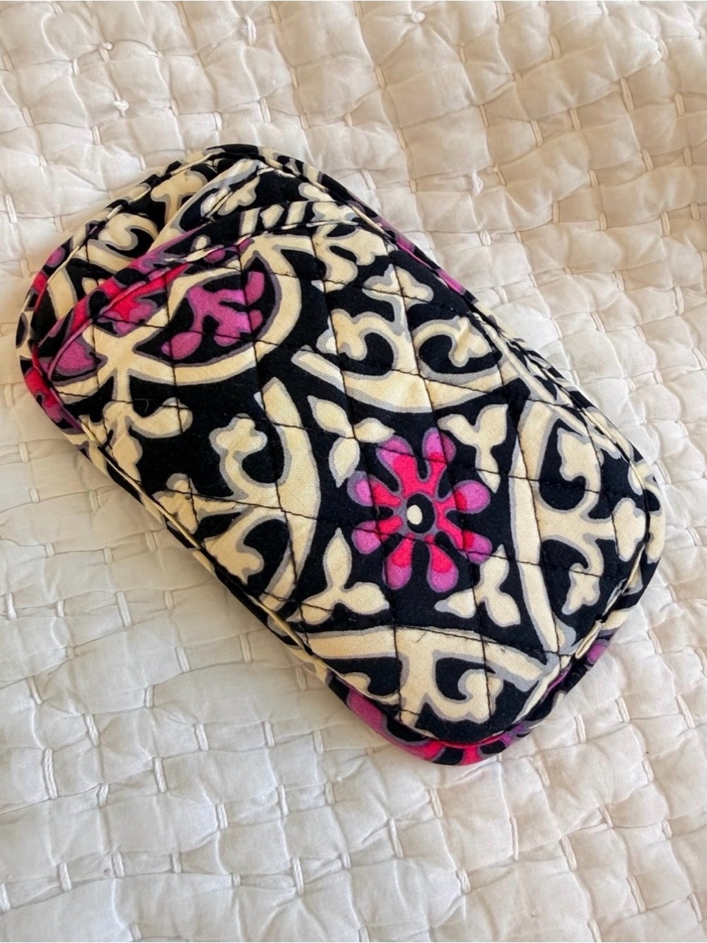 Vera Bradley Quilted Eyeglass Case in Scroll Medallion